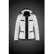 Women Moncler Down Coat Without Hat White