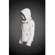 Women Moncler Down Jacket With Hat White