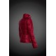 Women Moncler Down Coat Without Hat Red