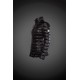 Women Moncler Down Coat Without Hat Black