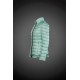 Women Moncler Down Coat Without Hat Green