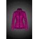 Women Moncler Down Coat Without Hat Rose Red