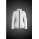 Women Moncler Down Coat Without Hat White