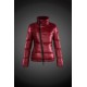 Women Moncler Down Coat Without Hat Red