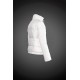 Women Moncler Down Coat Without Hat White