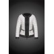 Women Moncler Down Coat Without Hat White