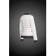 Women Moncler Down Coat Without Hat White